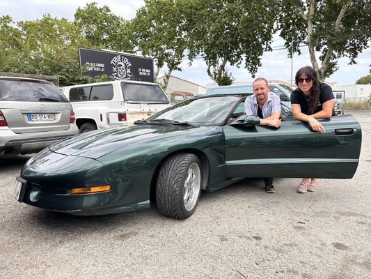 Quentin et sa Pontiac Trans Am