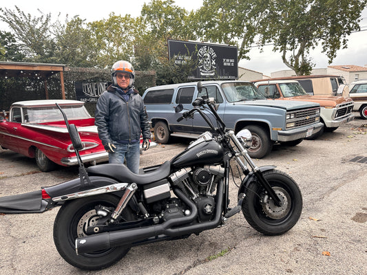 Eric s'est fait plaisir avec une belle HARLEY FAT BOB