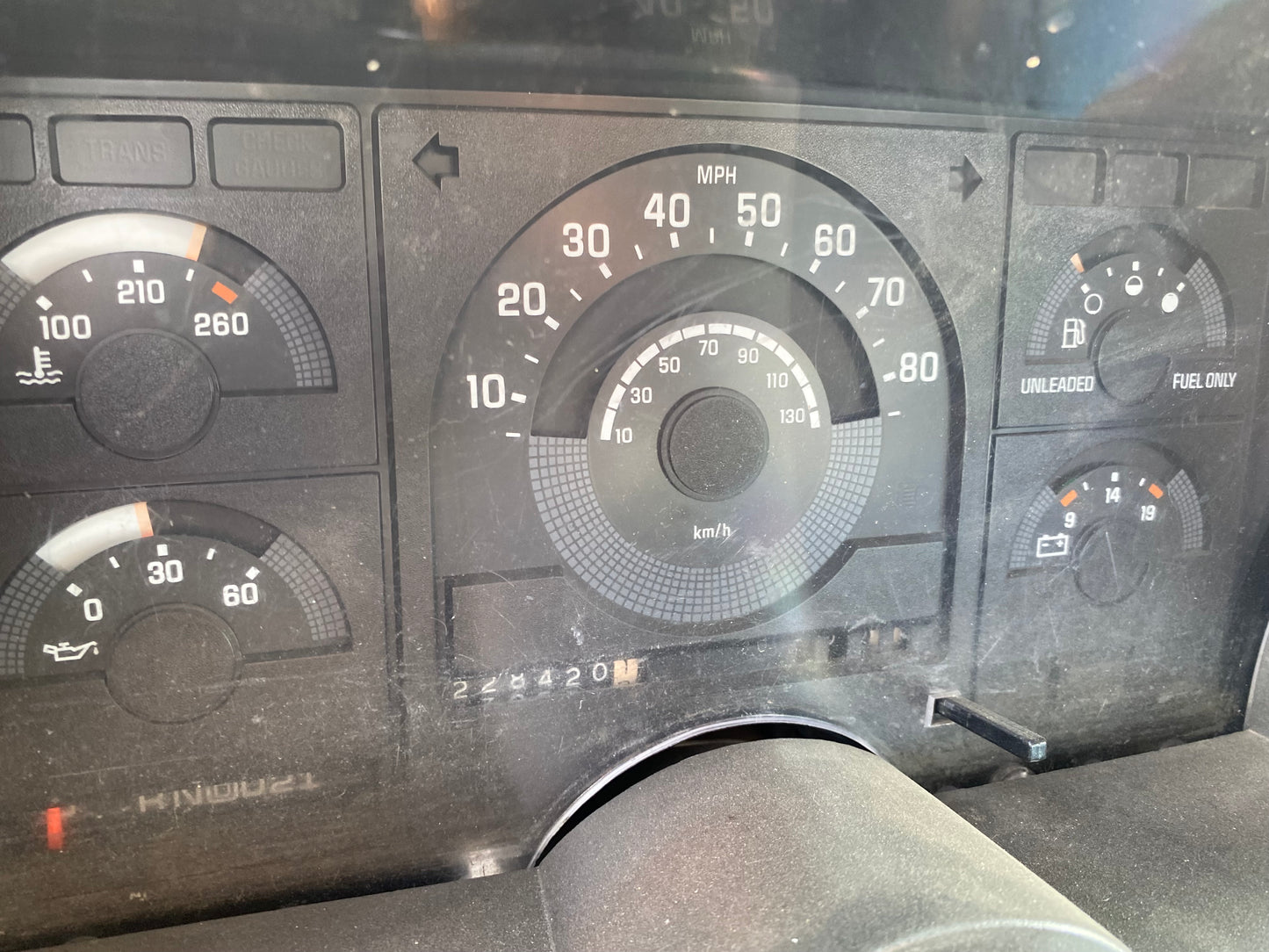 CHEVROLET SILVERADO 4X4 1991