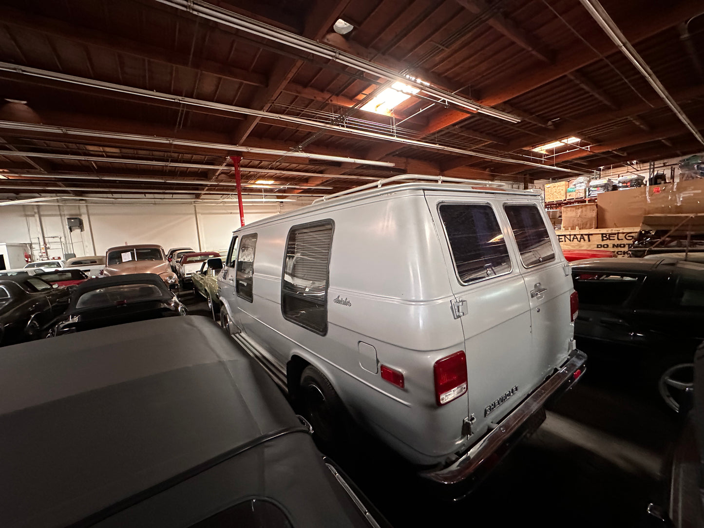 CHEVROLET VAN 1984 GRIS
