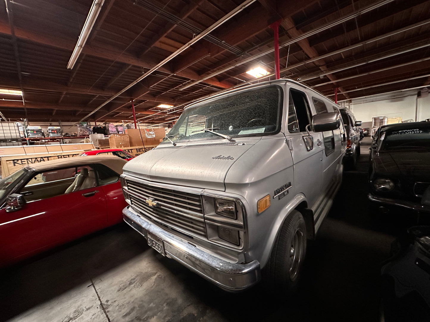 CHEVROLET VAN 1984 GRIS
