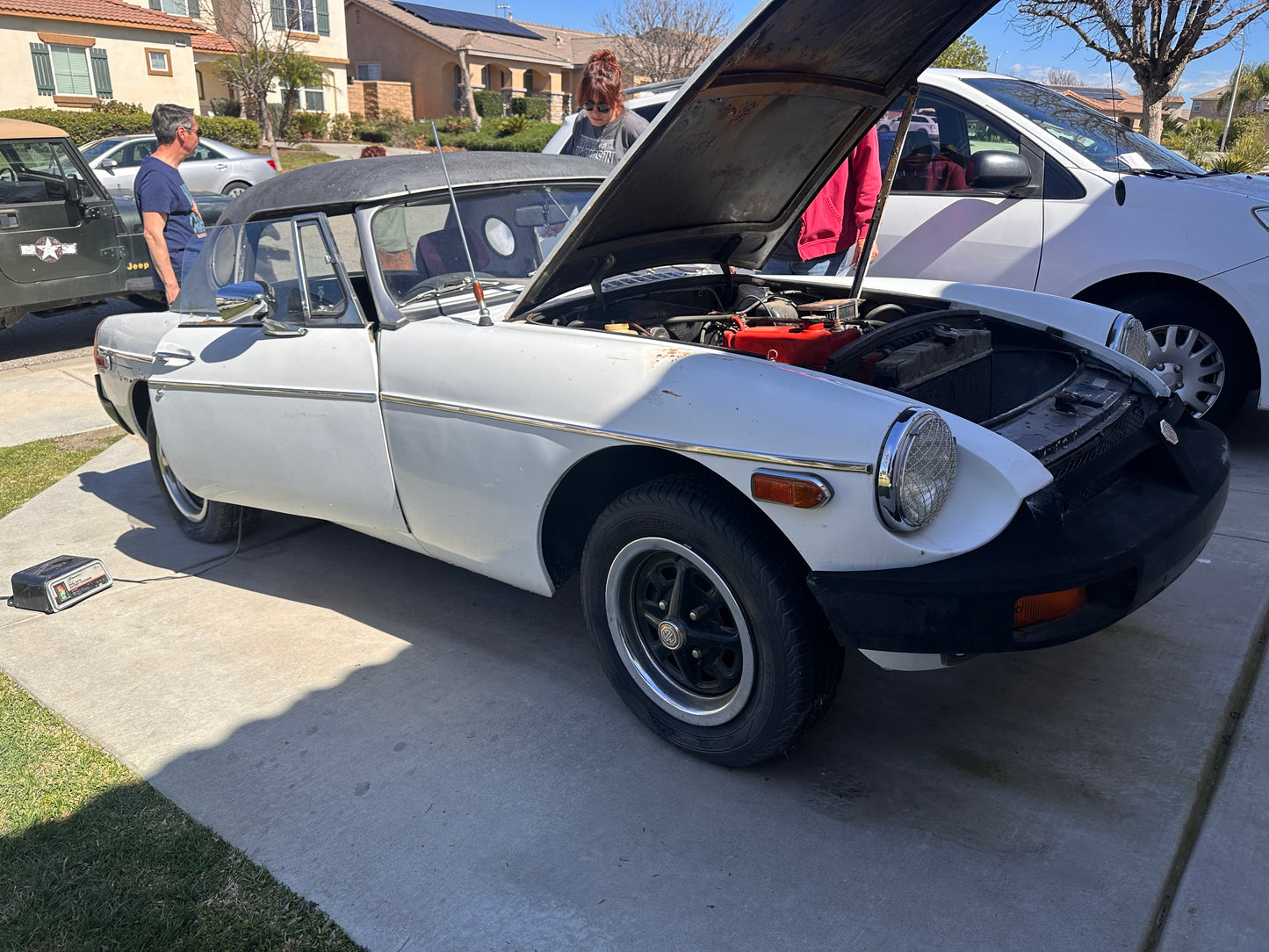 MG B 1974 // PROJET A RESTAURER