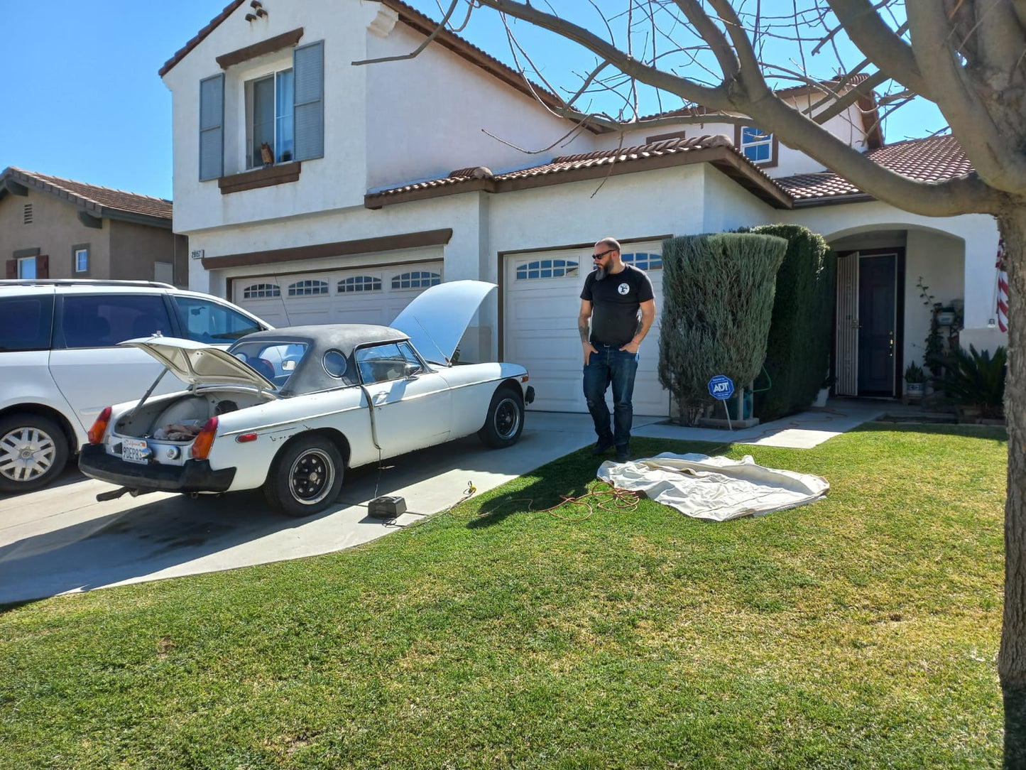 MG B 1974 // PROJET A RESTAURER