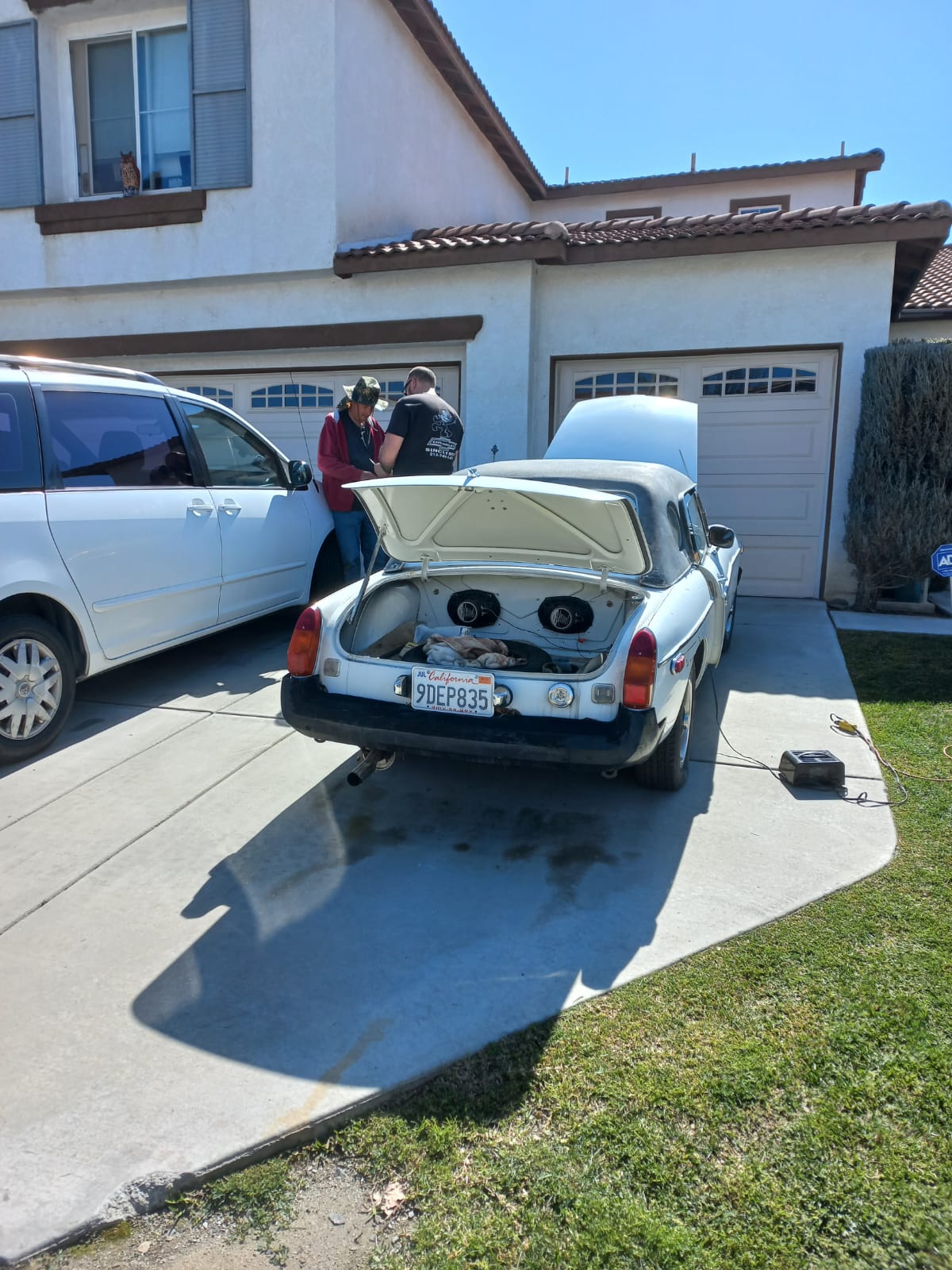 MG B 1974 // PROJET A RESTAURER