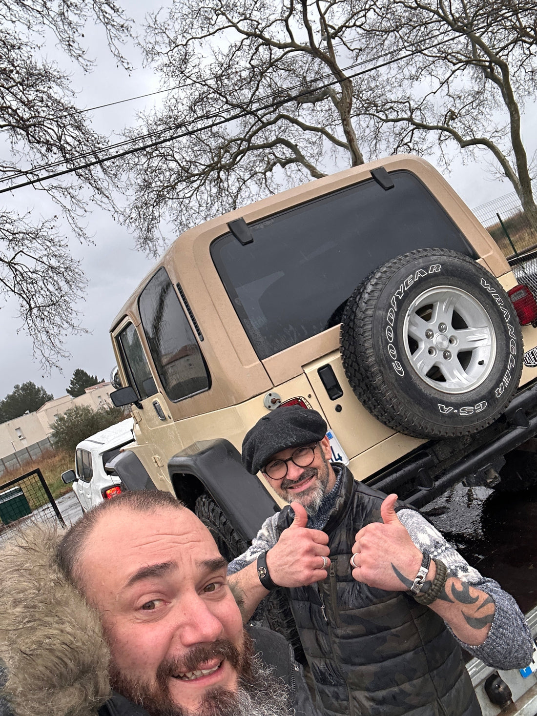 Jurgen et sa Jeep Wrangler