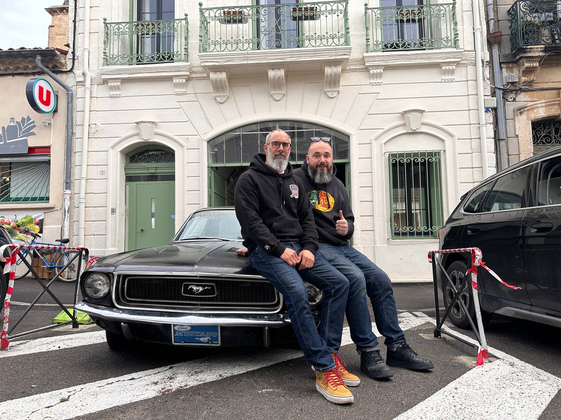 La MUSTANG 68 de mon pote Greg
