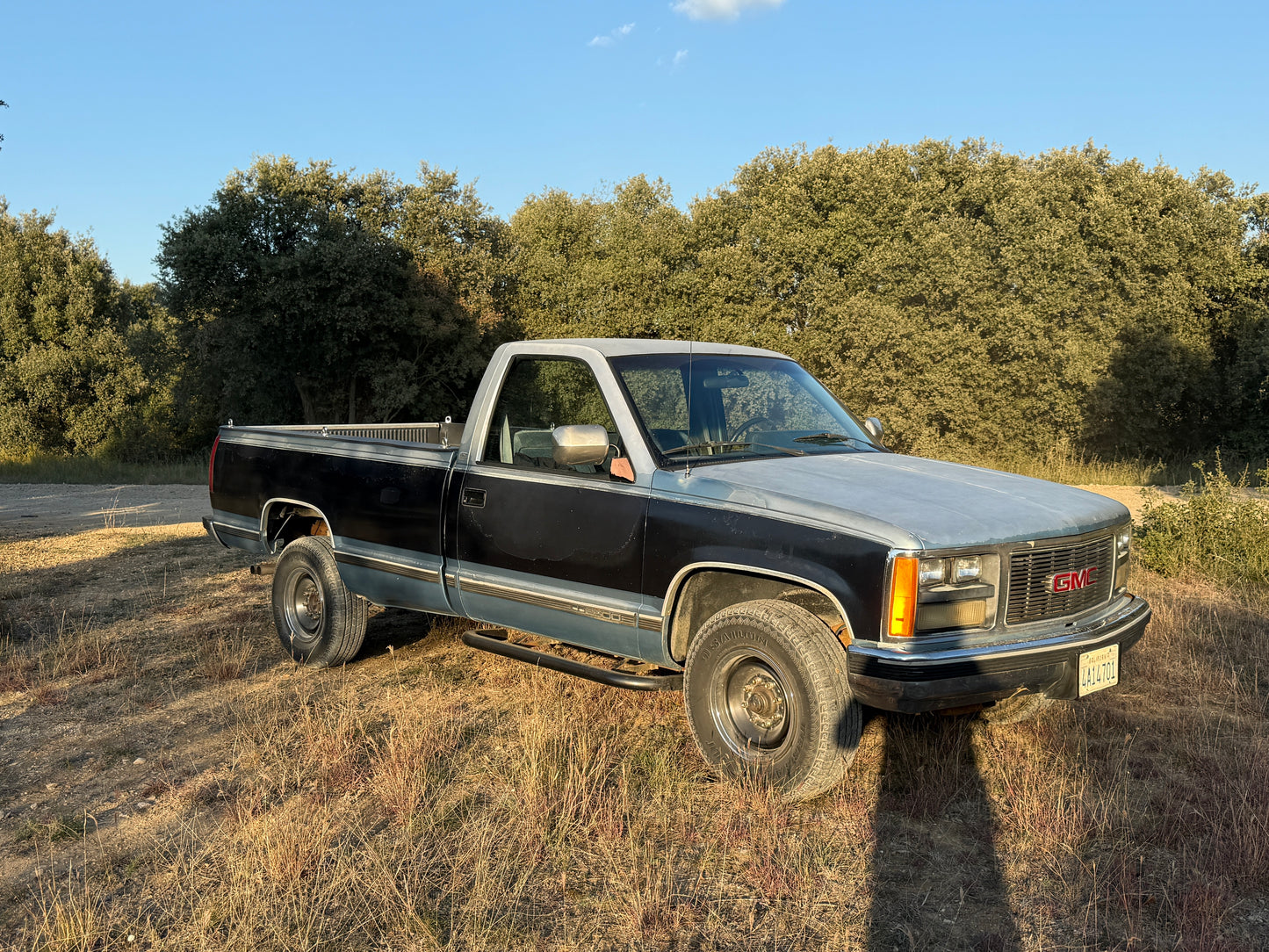 GMC SIERRA SINGLE CAB 1989